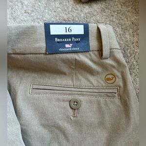 Vineyard Vines Performance Breaker Pants 16 NWT